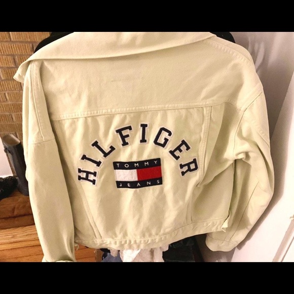Tommy Hilfiger Jackets & Blazers - Pale yellow Tommy Hilfiger Jean Jacket